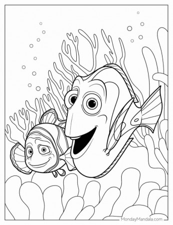28 Finding Nemo Coloring Pages (Free PDF Printables)