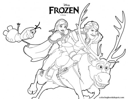 Disney Frozen 2 Coloring Pages