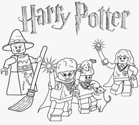 Lego Harry Potter | Free Coloring Pages on Masivy World