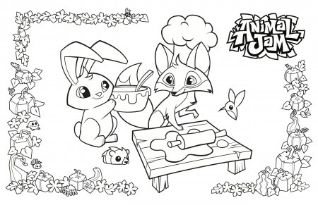 Animal Jam Coloring Pages at GetDrawings.com | Free for ...