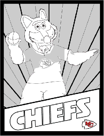 KC Chiefs | Coloring books, Detailed coloring pages ...