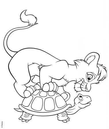 Walt Disney Coloring Pages – Kovu - Walt Disney Characters foto (40245210)  - Fanpop