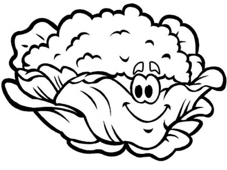 Cauliflower coloring pages. Download and print Cauliflower coloring pages