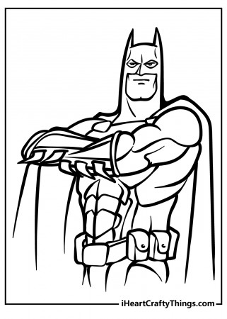 Printable Batman Coloring Pages (Updated 2023)