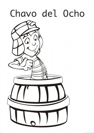 Chavo del ocho coloring pages | Coloring pages chavo | Coloring Pages