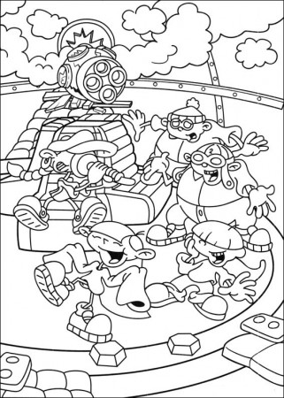 Free Printable Coloring Book Codename Kids Next Door 35