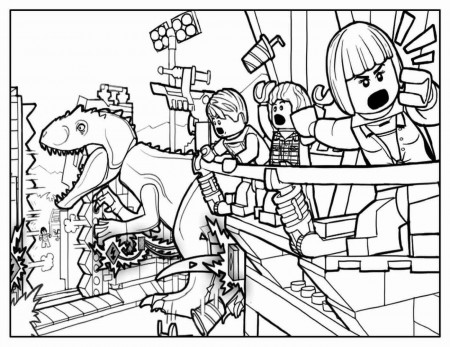 Free Printable Jurassic World Coloring Pages