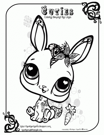 Coloring Pages Of Cartoon Animals The Best Cartoon Animal Coloring ...