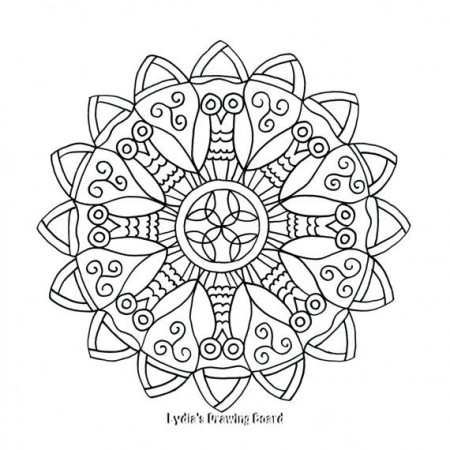 Celtic Owl Mandala Coloring Page | Etsy Singapore