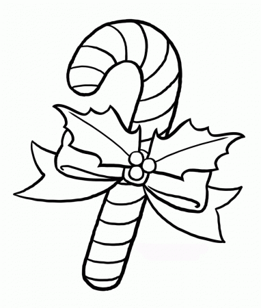 Goofy And Candy Cane Christmas Printable Coloring Pages ...