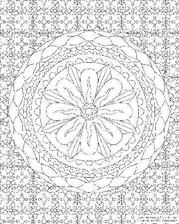 Downloadable Colouring Pages for Relieving Stress and Anxiety