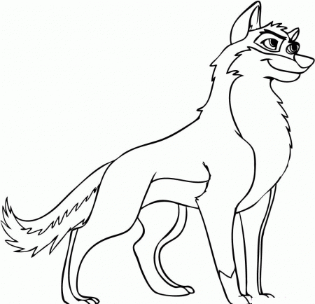 Free Printable Wolf Coloring Pages For Kids