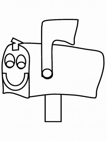blues clues coloring pages mailbox Coloring4free - Coloring4Free.com