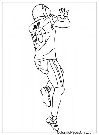 Cooper Kupp Coloring Page Free - Free ...
