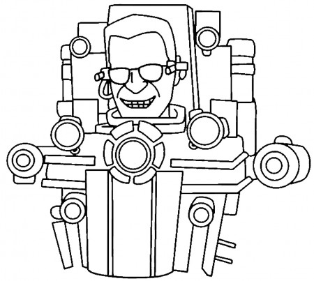 G-Man Skibidi Toilet coloring pages ...