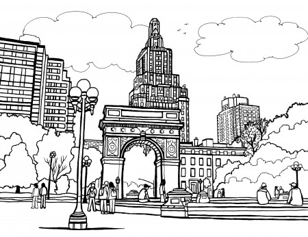 Free New York City Coloring Pages – You ...