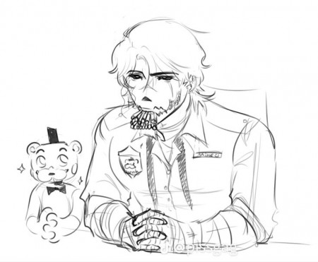 Michael afton | Fnaf drawings, Fnaf ...