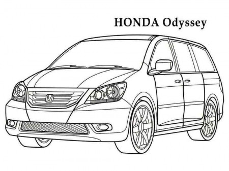 Honda coloring pages. Free Printable Honda coloring pages.