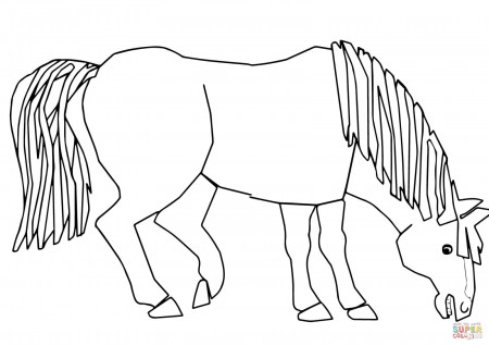Blue Horse Blue Horse What do You See coloring page | Free Printable Coloring  Pages