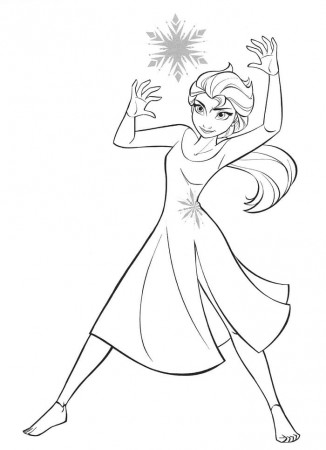 100 Best Frozen 2 Coloring Pages. Print for free | WONDER DAY — Coloring  pages for children and adults