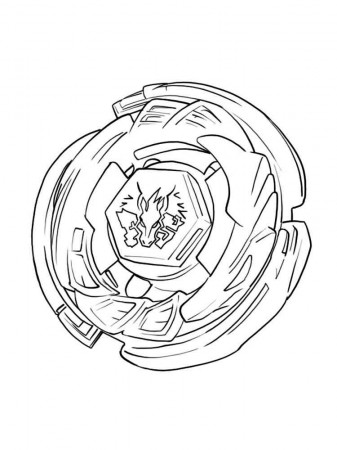 Pegasus Beyblade coloring pages