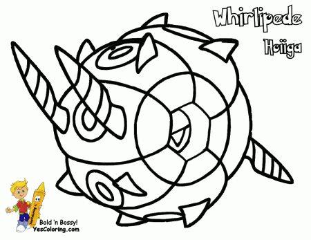 Pokemon Black And White 2 - Coloring Pages for Kids and for Adults