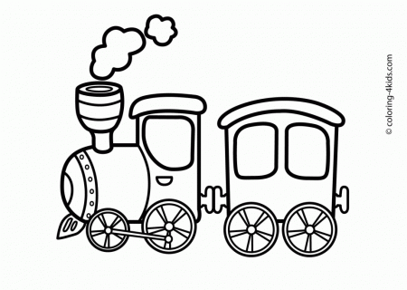 Train Transportation Coloring Pages For Kids Printable Coloing ...