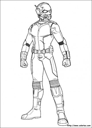 Coloring pages for Ant-Man (Superheroes) ➜ Tons of free drawings to color.  Print and downlo… | Superhero coloring, Superhero coloring pages, Avengers coloring  pages