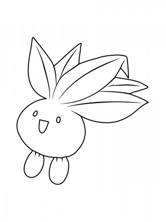 Oddish Pokemon coloring pages
