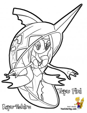 Pokemon Coloring Pages Tapu Bulu – Through the thousands of pictures on the  net concerning pokemon … | Moon coloring pages, Pokemon coloring pages,  Pokemon coloring