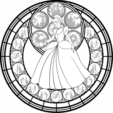 Stained Glass Coloring Printables - Coloring Pages for Kids and ...