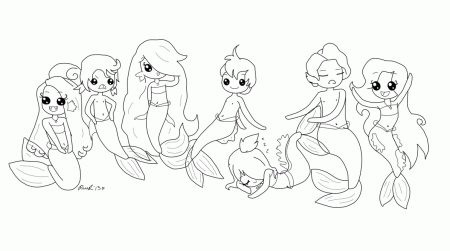 Mako Mermaid Coloring Pages #645354 | Clipart Library