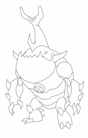 Ben 10 Omniverse Alien Printable Coloring Pages - Coloring