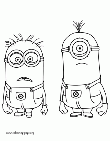 Minion Coloring Pages | Free Coloring Pages