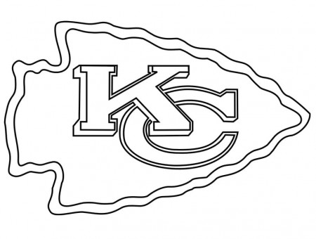 Kansas City Chiefs Logo coloring page ...
