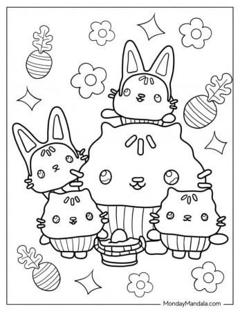 38 Gabby's Dollhouse Coloring Pages ...