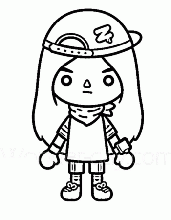 Toca Boca Coloring Pages Printable for ...