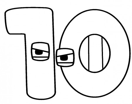 number lore coloring pages 10 – Having ...