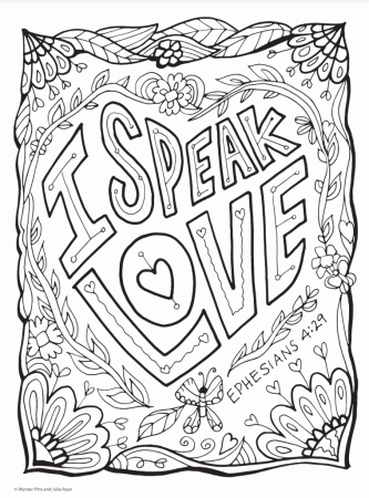 Free Download - Coloring Page, Feb 2023 - For Girls Like You