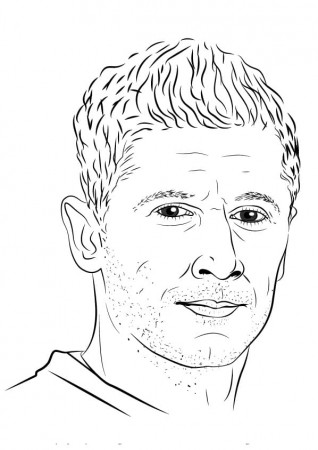Robert Lewandowski Coloring Pages - Free Printable Coloring Pages for Kids