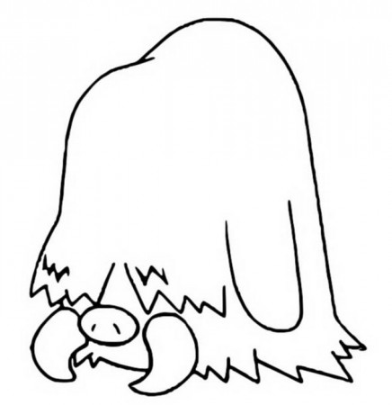 Coloring Pages Pokemon - Piloswine - Drawings Pokemon