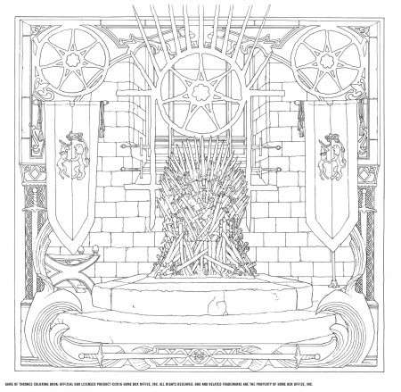 HBO's Game of Thrones Coloring Book: (Game of Thrones ...