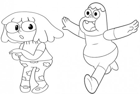 Top Fun Eleven Clarence Coloring Pages for Children - Coloring Pages