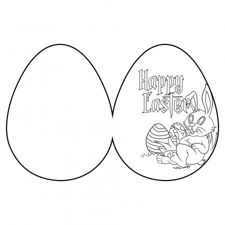 10 Best Printable Easter Bunny Cards - printablee.com