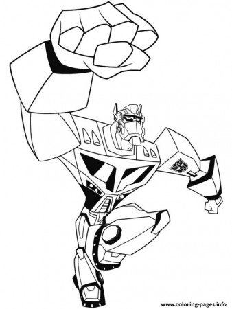 Transformers 90 Coloring page Printable