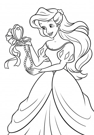 Walt-Disney-Coloring-Pages-Princess-Ariel-walt-disney-characters-34502983-2115-3028  | Cute Kawaii Resources
