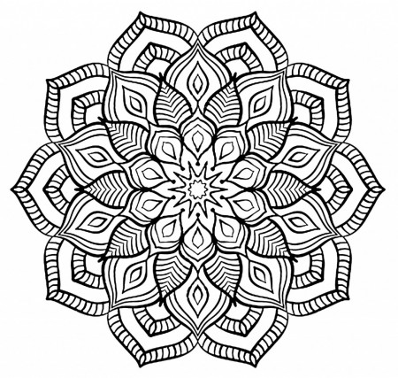 Complex Coloring Pages for Teens and Adults - Best Coloring Pages For Kids