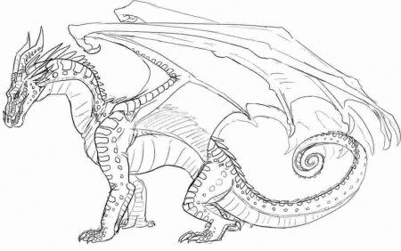 Wings Of Fire Dragon Coloring Pages wings of fire jade mountain ...