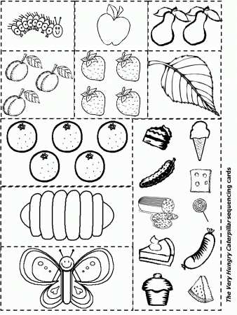 Very Hungry Caterpillar Butterfly Coloring Page - coloringmania.pw ...