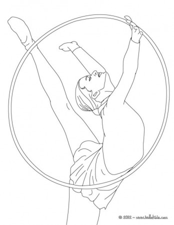 Educational Gymnastics Sport Coloring Pages Xkq Source | Laptopezine.